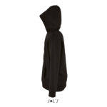 STONE Kapuzenjacke Kinder 260 g/m² Schwarz – Seitenansicht