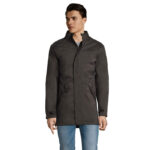 ROBYN Parka Unisex Schwarz – Vorderansicht
