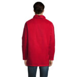 ROBYN Parka Unisex Rot – Rückansicht