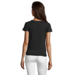 REGENT FIT T-Shirt Damen 150 g/m² Schwarz – Rückansicht