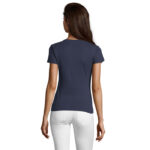 REGENT FIT T-Shirt Damen 150 g/m² Blau – Rückansicht