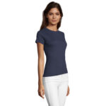 REGENT FIT T-Shirt Damen 150 g/m² Blau – Seitenansicht