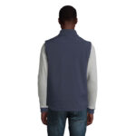 RACE Softshell-Bodywarmer Herren Blau – Rückansicht