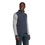 RACE Softshell-Bodywarmer Herren Blau – Seitenansicht