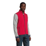 RACE Softshell-Bodywarmer Herren Rot – Seitenansicht