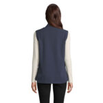 RACE Softshell-Bodywarmer Damen Blau – Rückansicht