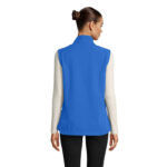 RACE Softshell-Bodywarmer Damen Blau – Rückansicht