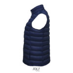 WILSON Bodywarmer Damen 380T Blau – Seitenansicht