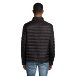 WILSON Jacke Herren 380T Schwarz – Rückansicht