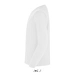 IMPERIAL Langarm-T-Shirt Kinder 190 g/m² White – Seitenansicht