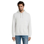 SPENCER Hoodie Herren 280 g/m² Grau – Vorderansicht