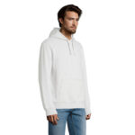 SPENCER Hoodie Herren 280 g/m² Grau – Seitenansicht