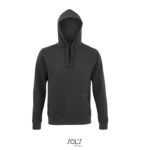 SPENCER Hoodie Herren 280 g/m² Grau – Vorderansicht