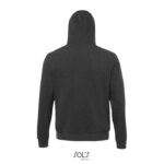 SPENCER Hoodie Herren 280 g/m² Grau – Rückansicht