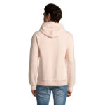 SPENCER Hoodie Herren 280 g/m² Rosa – Rückansicht