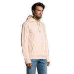 SPENCER Hoodie Herren 280 g/m² Rosa – Seitenansicht