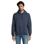 SPENCER Hoodie Herren 280 g/m² Blau – Vorderansicht