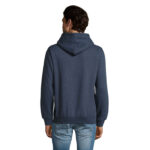 SPENCER Hoodie Herren 280 g/m² Blau – Rückansicht