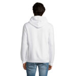 SPENCER Hoodie Herren 280 g/m² White – Rückansicht
