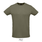SPRINT T-Shirt Unisex 130 g/m² Grün – Vorderansicht
