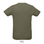 SPRINT T-Shirt Unisex 130 g/m² Grün – Rückansicht