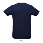 SPRINT T-Shirt Unisex 130 g/m² Blau – Rückansicht
