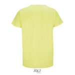 SPRINT T-Shirt Unisex 130 g/m² Gelb – Rückansicht