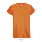 SPRINT T-Shirt Unisex 130 g/m² Orange – Vorderansicht