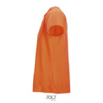 SPRINT T-Shirt Unisex 130 g/m² Orange – Seitenansicht