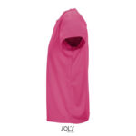 SPRINT T-Shirt Unisex 130 g/m² Rosa – Seitenansicht