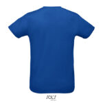 SPRINT T-Shirt Unisex 130 g/m² Blau – Rückansicht