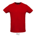 SPRINT T-Shirt Unisex 130 g/m² Rot – Vorderansicht
