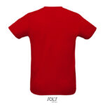 SPRINT T-Shirt Unisex 130 g/m² Rot – Rückansicht