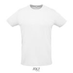 SPRINT T-Shirt Unisex 130 g/m² White – Vorderansicht