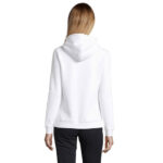 SPENCER Hoodie Damen 280 g/m² White – Rückansicht