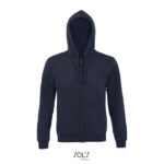 SPIKE Kapuzenjacke Herren 280 g/m² Blau – Vorderansicht