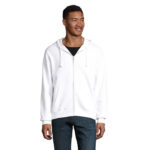 SPIKE Kapuzenjacke Herren 280 g/m² White – Vorderansicht