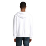 SPIKE Kapuzenjacke Herren 280 g/m² White – Rückansicht