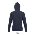 SPIKE Kapuzenjacke Damen 280 g/m² Blau – Rückansicht
