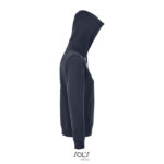 SPIKE Kapuzenjacke Damen 280 g/m² Blau – Seitenansicht