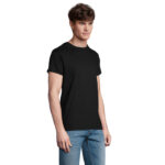 EPIC T-Shirt Unisex 140 g/m² Schwarz – Rückansicht