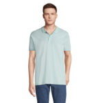 PLANET Poloshirt Herren 170 g/m² Blau – Vorderansicht