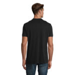 PLANET Poloshirt Herren 170 g/m² Schwarz – Seitenansicht