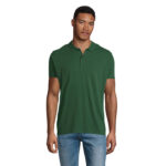 PLANET Poloshirt Herren 170 g/m² Grün – Vorderansicht