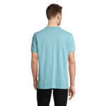 PLANET Poloshirt Herren 170 g/m² Blau – Rückansicht