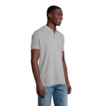 PLANET Poloshirt Herren 170 g/m² Grau – Rückansicht