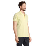 PLANET Poloshirt Herren 170 g/m² Gelb – Seitenansicht