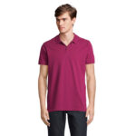 PLANET Poloshirt Herren 170 g/m² Purple – Vorderansicht