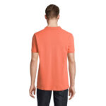 PLANET Poloshirt Herren 170 g/m² Orange – Rückansicht