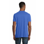 PLANET Poloshirt Herren 170 g/m² Blau – Seitenansicht
